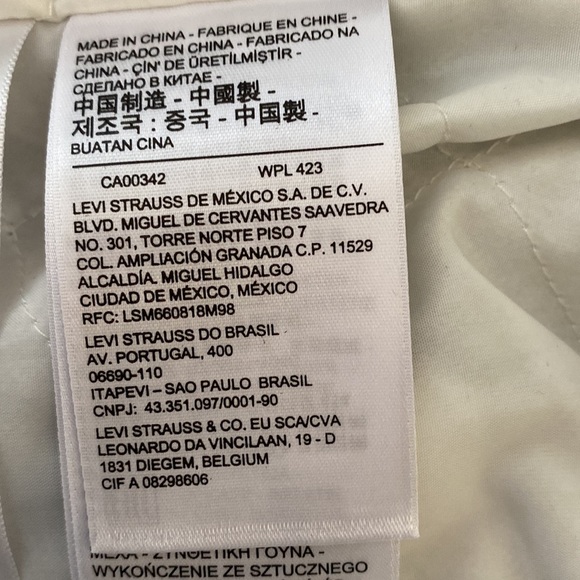 Levi’s Sherpa Ex Boyfriend Trucker Jacket Size XS - Picture 11 of 14